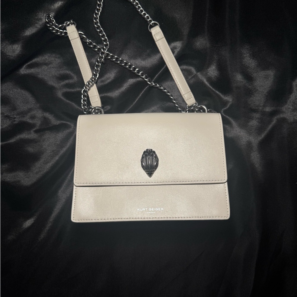 Kurt Geiger Elegant Cream Crossbody Bag